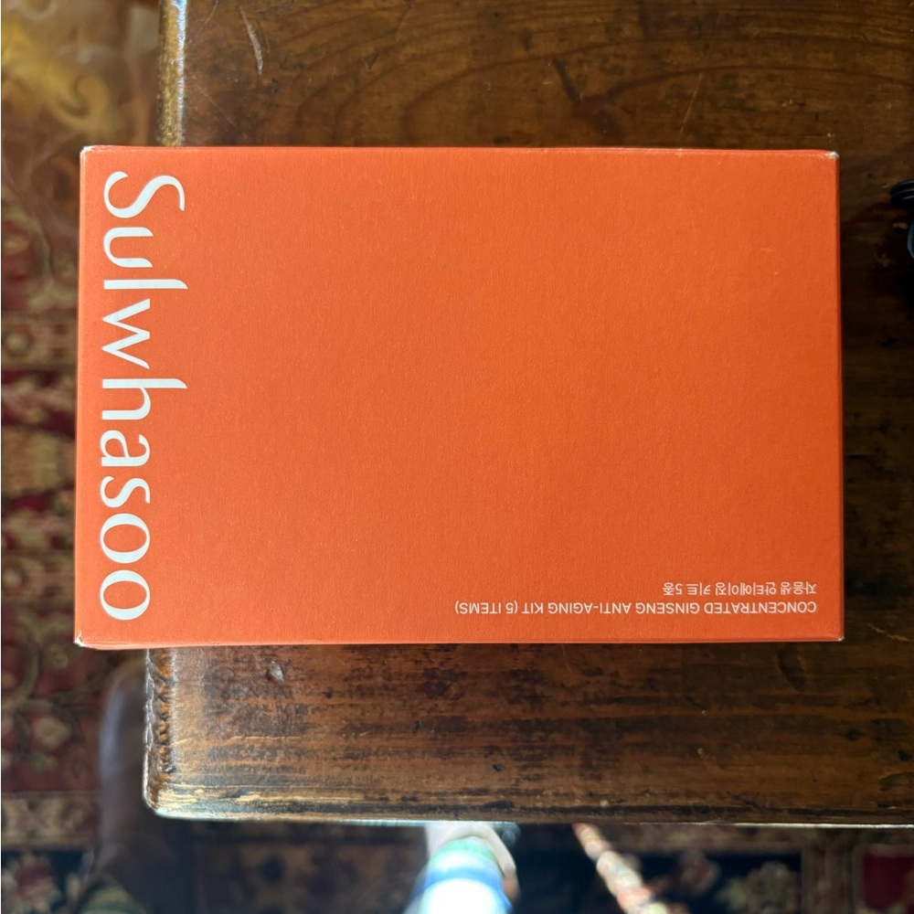 Sulwhasoo Orange Box